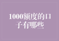 探索在线借贷领域：1000额度的口子深度解析