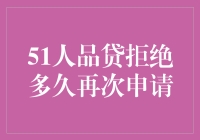 51人品贷拒绝再次申请的时间及策略分析