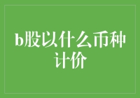 国际视野下的B股市场：计价币种探讨