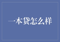 一本贷：在线借贷平台的新兴力量与风险考量