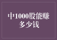 探秘1000股：潜在收益与风险并存的股市投资之旅