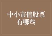 中小市值股票投资策略分析：解读潜在的市场机会与风险