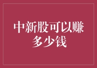 新股市盈率与企业盈利：中新股可以赚多少钱？