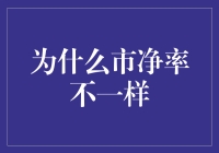 市净率的秘密：为何不同公司之间存在差异？