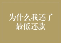 为什么我还了最低还款？因为我是一个底线爱好者