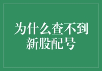 新手疑问解答：为什么查不到新股配号？