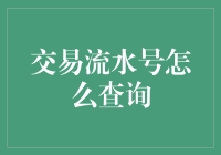 交易流水号查询大作战：寻找那条消失的数字踪迹