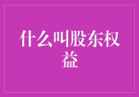 股东权益：企业财富与股东福祉的纽带