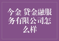 今金贷金融服务有限公司：全面解析其金融服务模式与市场表现