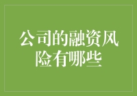 公司融资风险解析：如何在获得资金的同时规避潜在陷阱