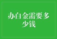 信用卡白金卡办理需多少财力：揭开申请之谜