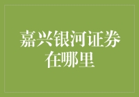 嘉兴银河证券在哪里？天文学家和股市新手的时空交错