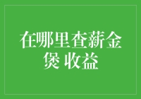 如何快速找到薪金煲的最佳收益？