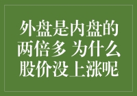 外盘是内盘的两倍多，股价却没涨？别闹了，你当股市是菜市场呢！