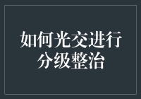 如何在光交箱里进行分级整治——让光交箱从杂货铺变身五星级酒店