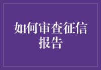 如何深度审查你的个人征信报告：策略与技巧