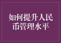 如何构建高效的人民币管理机制