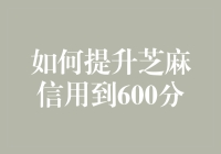 如何用奇技淫巧将芝麻信用提升到600分