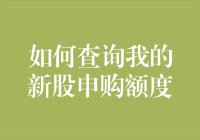 如何优雅地查询你的新股申购额度：假装自己是个股市高手的指南