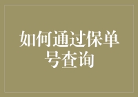 如何用保单号查询：一场保险界的福尔摩斯探案记