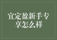 宜定盈新手专享？别逗了，这玩意儿真的能帮你赚钱吗？