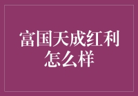 富国天成红利基金：走向财富稳健增长的航标