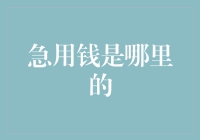 从金融创新到紧急支取：寻求资金的多样化渠道