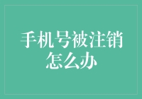 手机号被注销？别急，这里有自救指南！