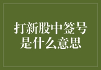 新股申购中签号解析：投资新手必读指南