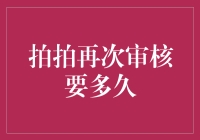 拍拍再次审核？别急，它在忙着给你的小秘密盖戳呢！