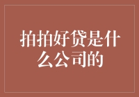 拍拍好贷：一家你拍两下就能借到钱的神奇公司