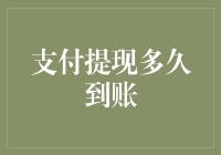 提现到账时间：从支付到钱包的奇妙之旅