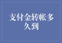 支付金转帐多久到？论老大爷为何还没有收到孙子的钱