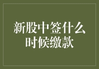 新股中签啦！何时缴款才是最佳时机？