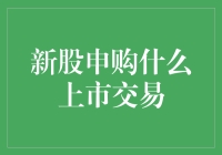 新股申购、上市与交易：掘金股市的必修课