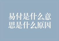 易付：一种新型支付方式及其背后的市场驱动因素分析