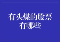 有头煤股票有哪些：投资煤炭行业的机遇与挑战