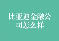 比亚迪金融公司：绿色金融引领者