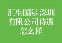 汇生国际深圳有限公司待遇分析：综合性视角下的全面解读