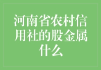 河南省农村信用社股金属何？探究农村金融的基石