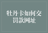 牡丹卡罚款在线支付平台：便捷高效的交罚款新通道