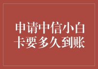 中信小白卡申请流程解析及到账周期探讨