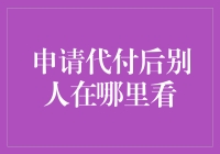 探索代付申请后的支付信息查看路径：安全性与便利性的平衡之道