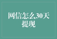 网信提现技巧：30天内轻松提现1000元