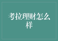 考拉理财：智能金融理财的创新者