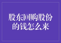 股东回购股份的资金来源：多元化与策略分析