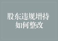 股东违规增持整改方案：合规与责任并重的治理策略