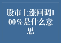 股市上涨回调100%：从天堂跌回地狱的疯狂之旅