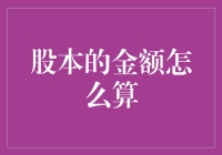 股本金额计算：探索企业价值的微观结构