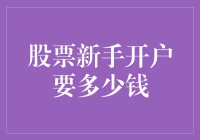 股票新手开户要多少钱：了解最低投资门槛与资金建议